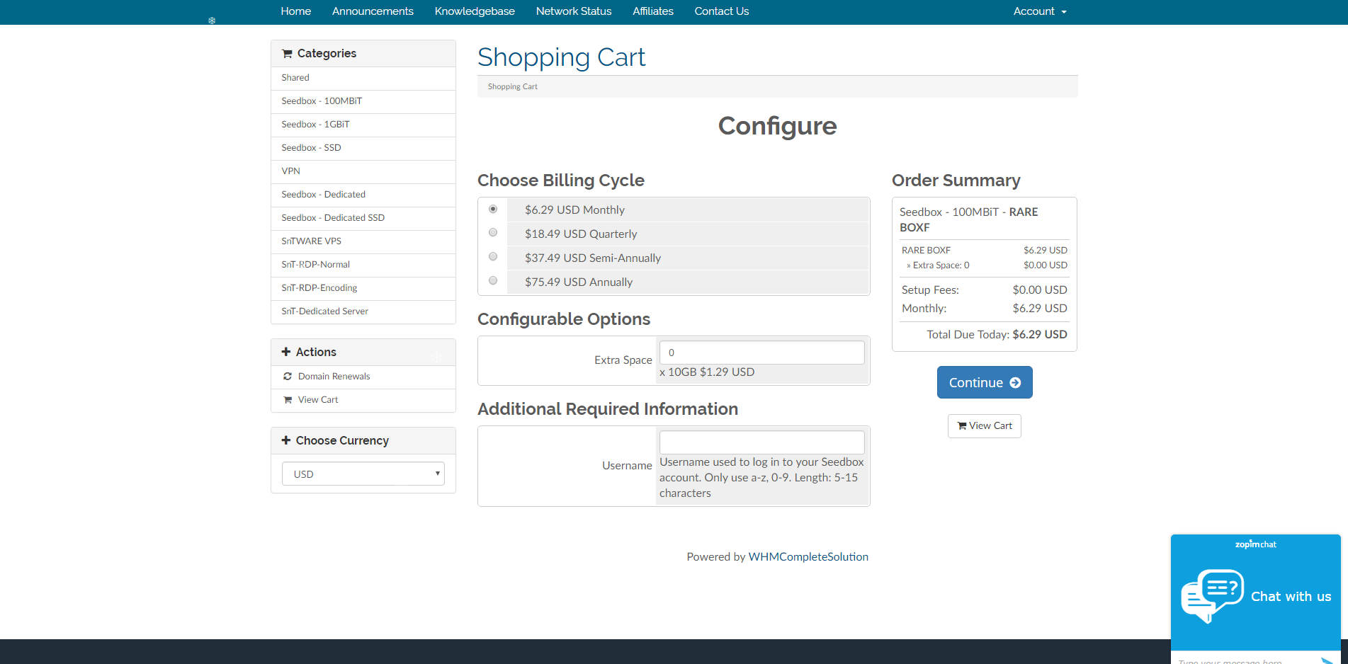 Shopping Cart Order Shopping Cart